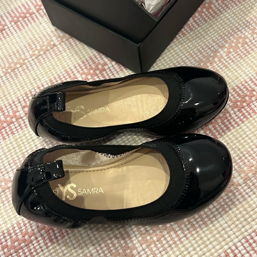 New girls party black shoes
